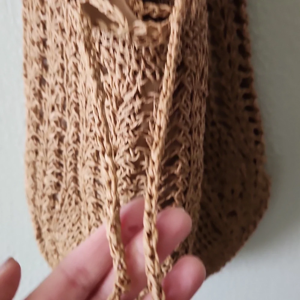 NWOT Woven Boho Crossbody Bag - Picture 9 of 9